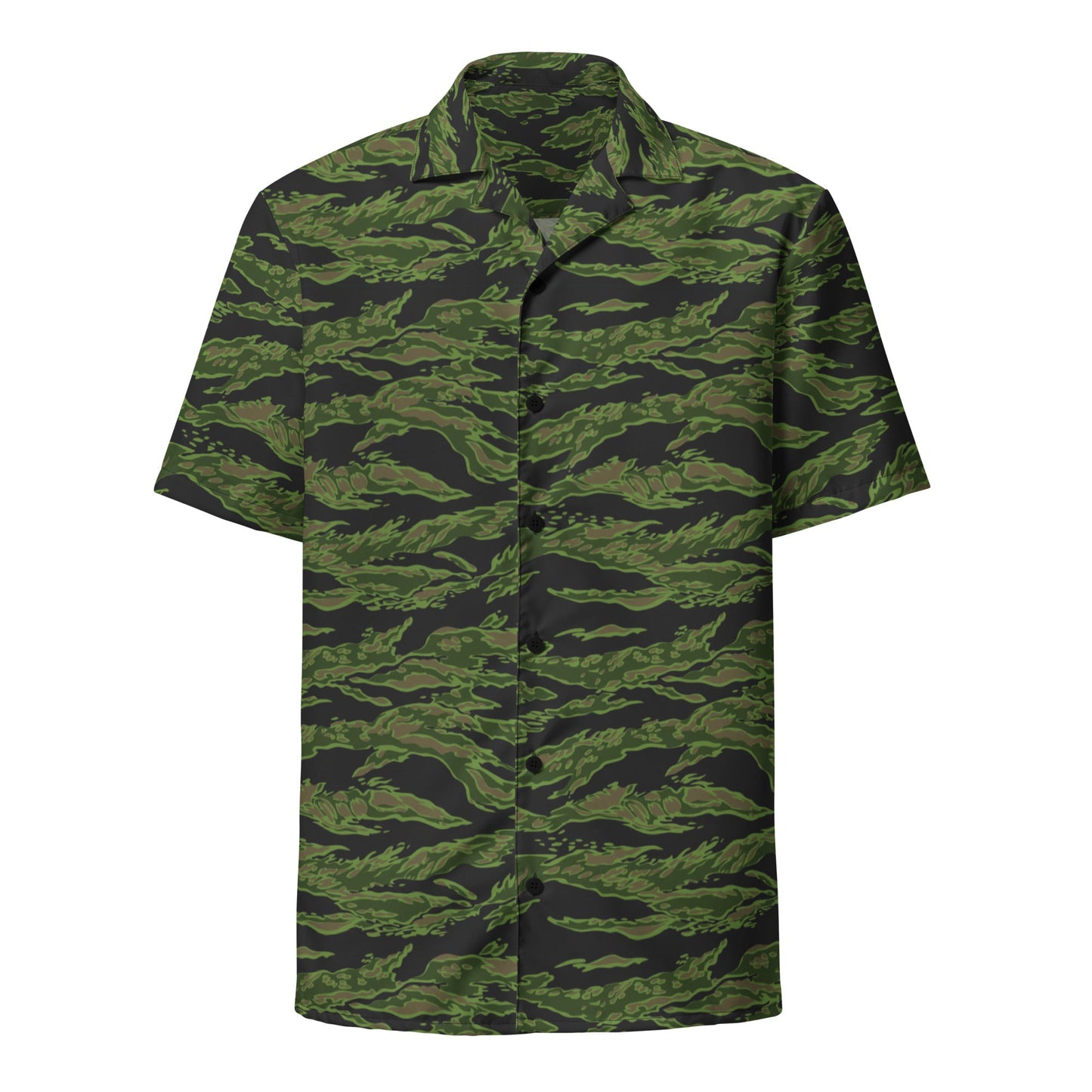 Canadian Tiger Stripe CAMO Unisex button shirt - Button Shirts