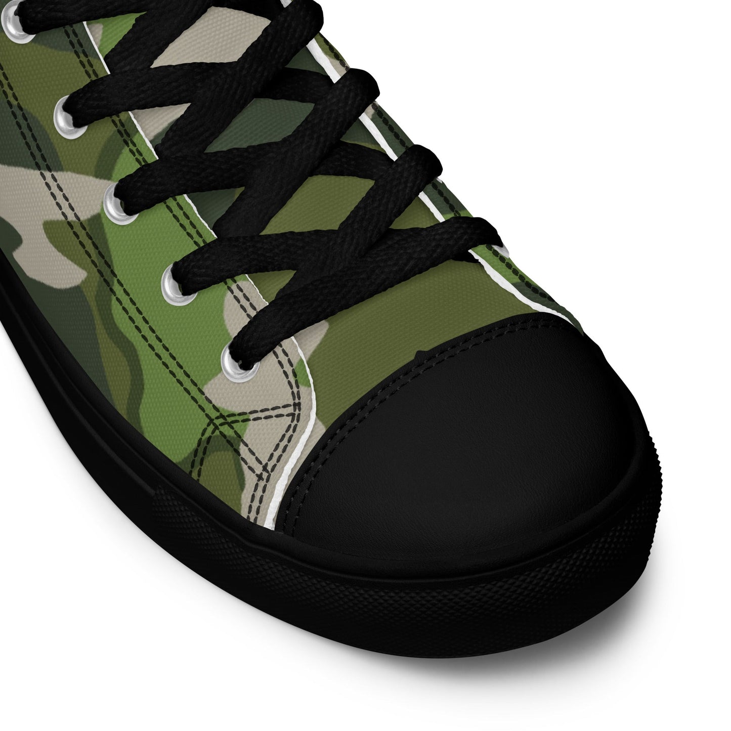 Chinese Denison Type 84 CAMO Mens high top canvas shoes - High Top Canvas Shoes