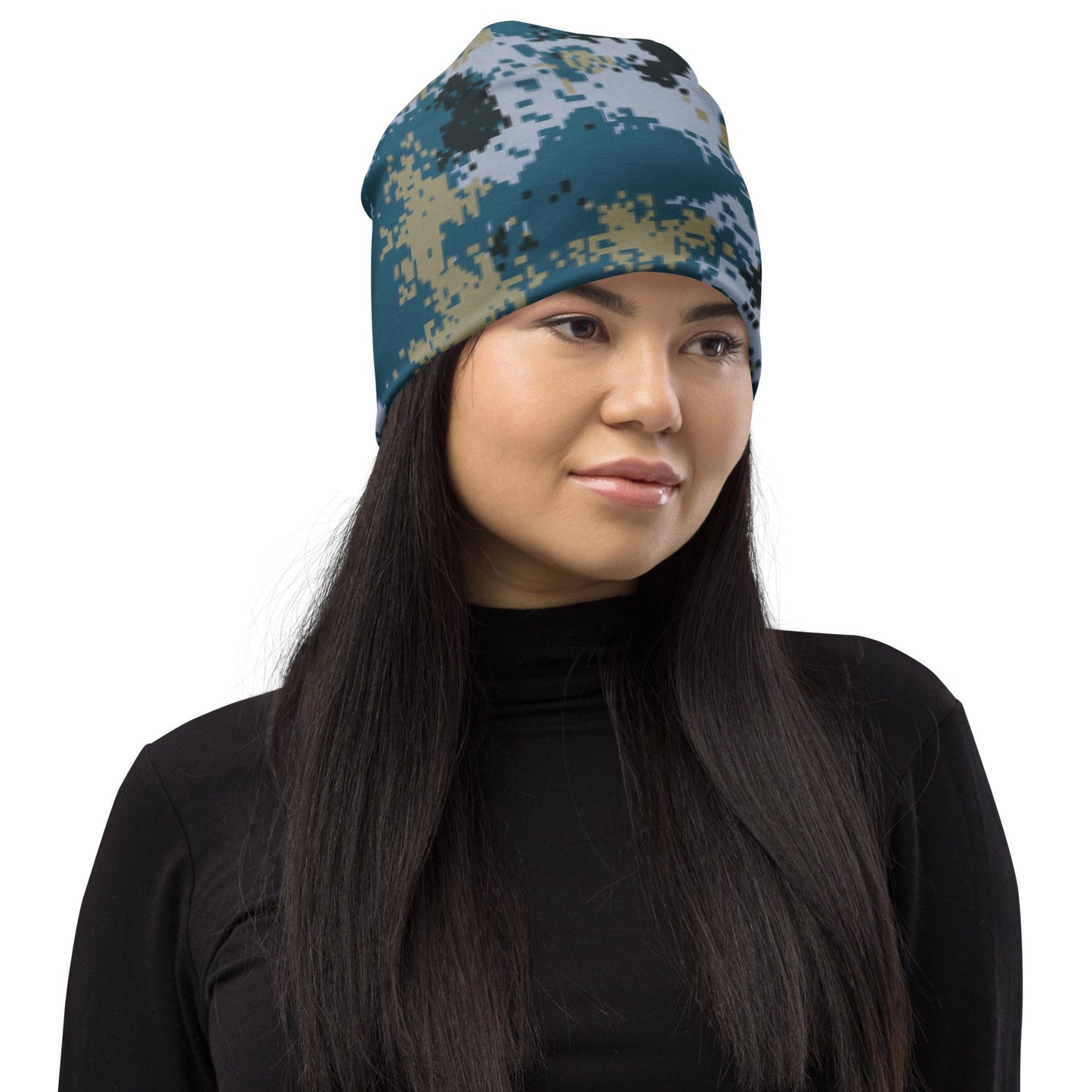Chinese Digital Type 07 Ocean CAMO Beanie - Beanies