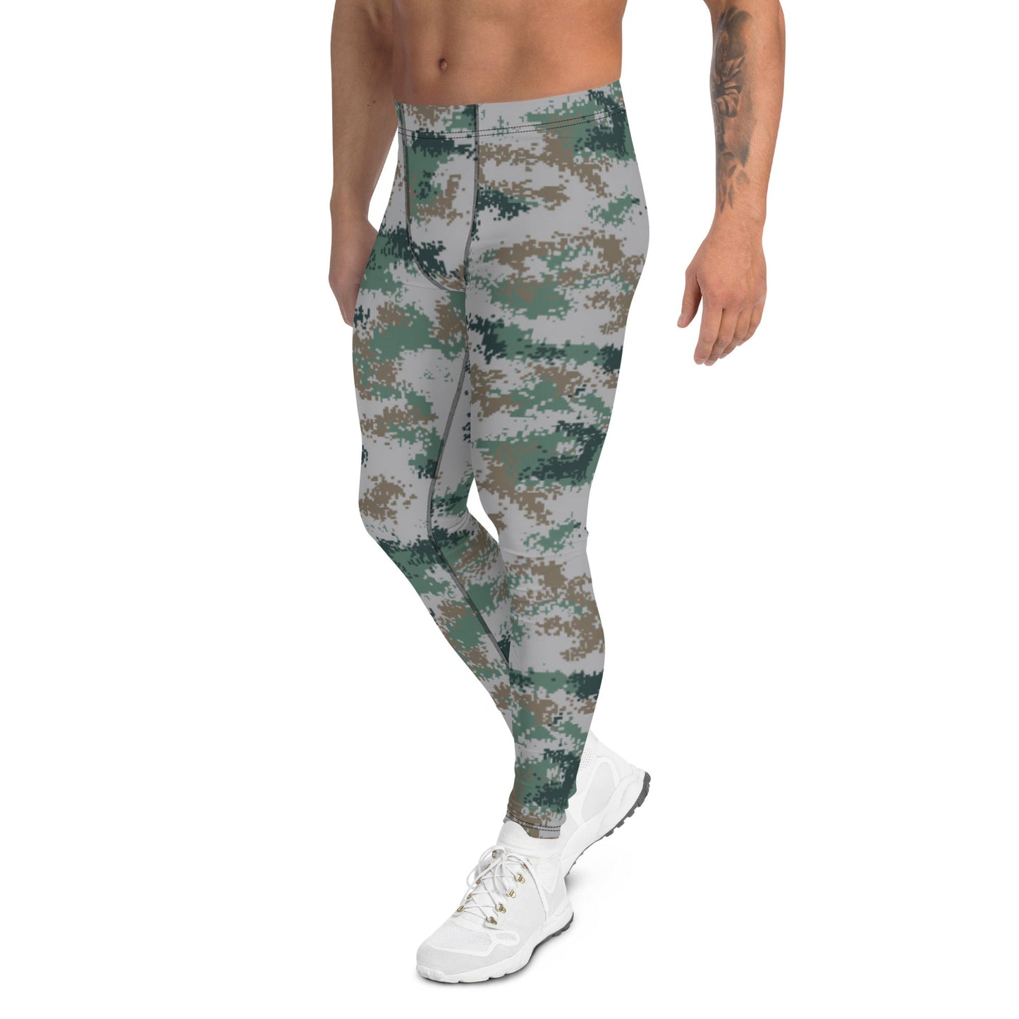 Chinese Digital Type 07 Universal CAMO Mens Leggings