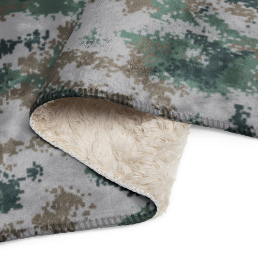 Chinese Digital Type 07 Universal CAMO Sherpa blanket - Blankets