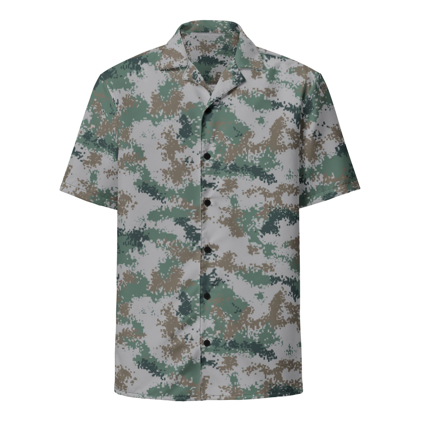Chinese Digital Type 07 Universal CAMO Unisex button shirt - Button Shirts