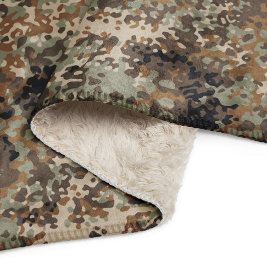 Chinese Flecktarn Tibet-tarn Plateau Highland CAMO Sherpa blanket - Blankets