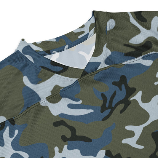 Chinese Type 87 Ocean CAMO Unisex Hockey Fan Jersey