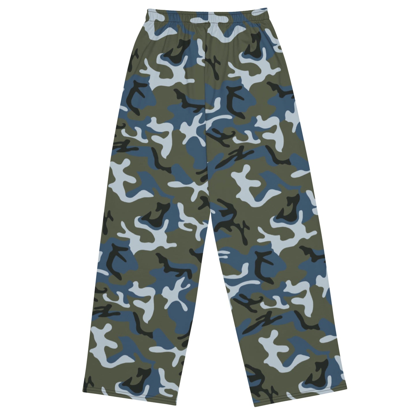 Chinese Type 87 Ocean CAMO Unisex Wide-Leg Leisure Pants