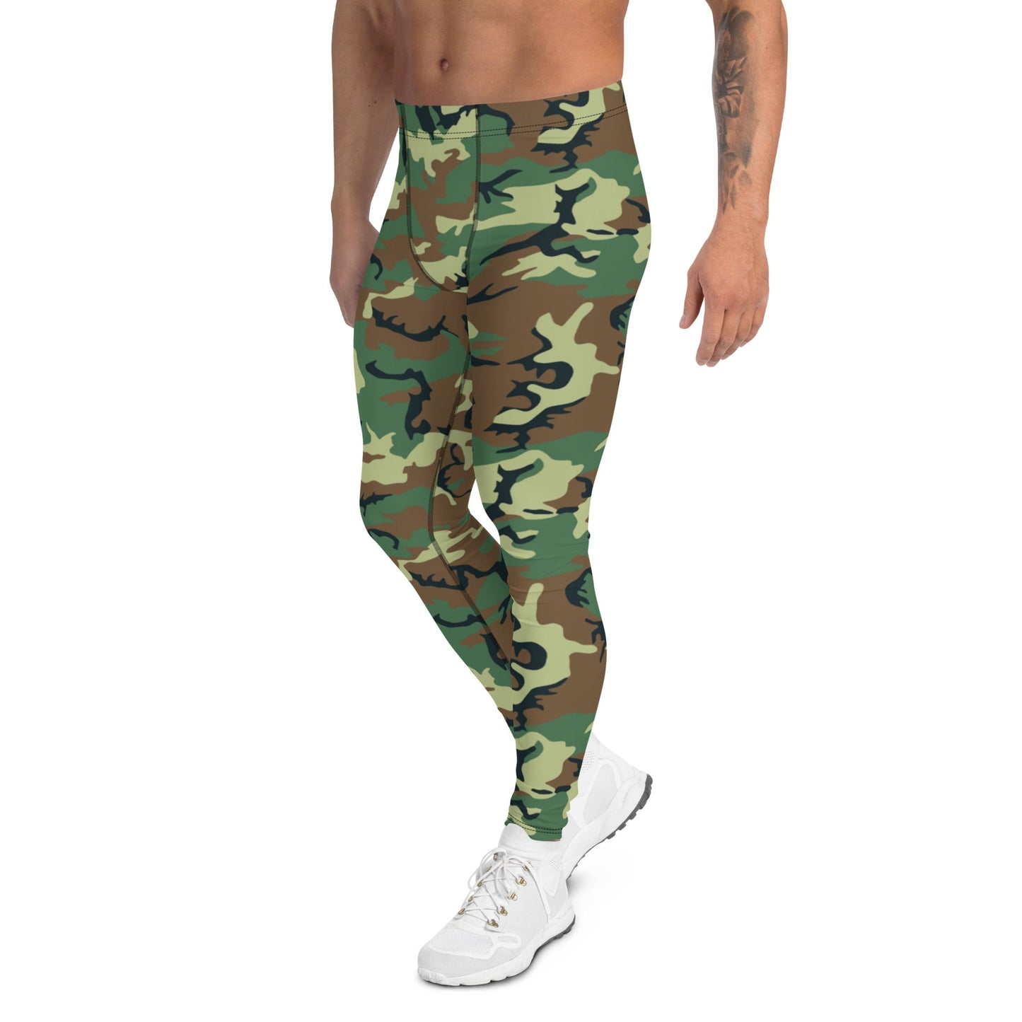 Chinese Type 99 Woodland CAMO Mens Leggings