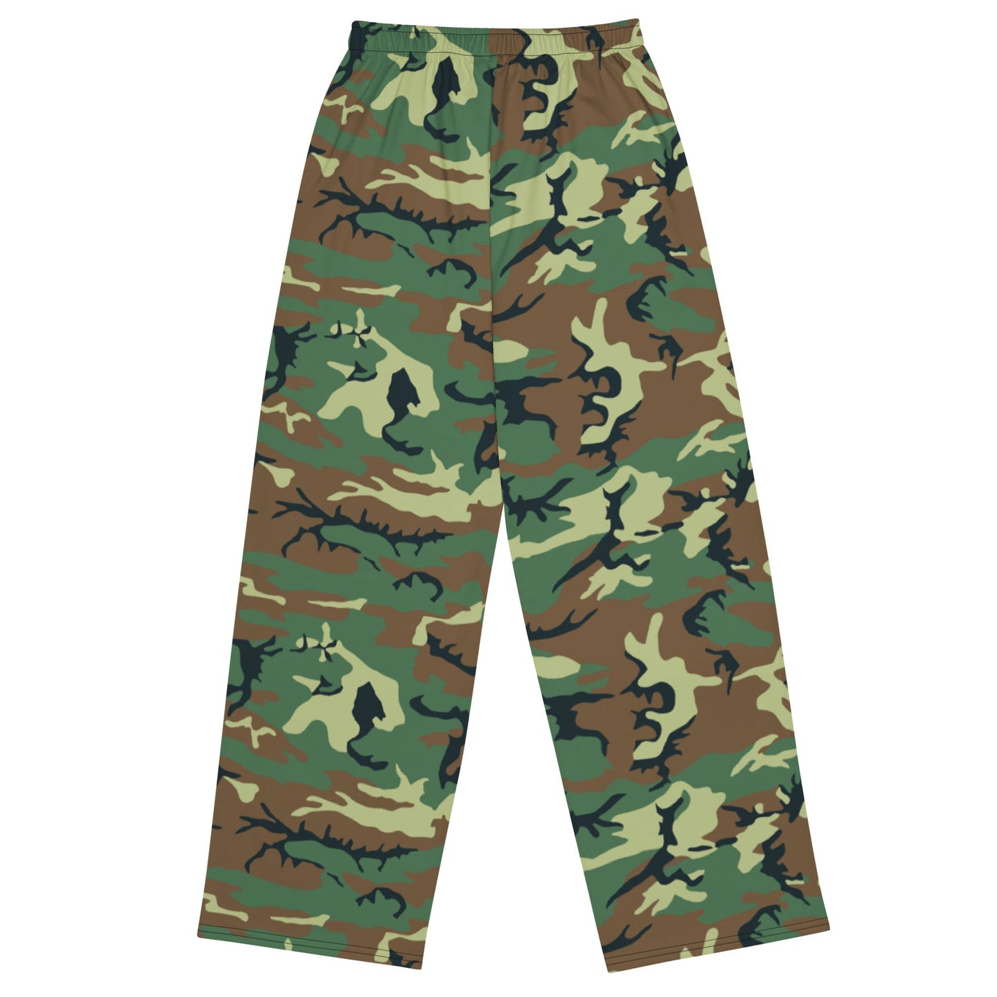 Chinese Type 99 Woodland CAMO unisex wide-leg pants - Wide-leg Pants