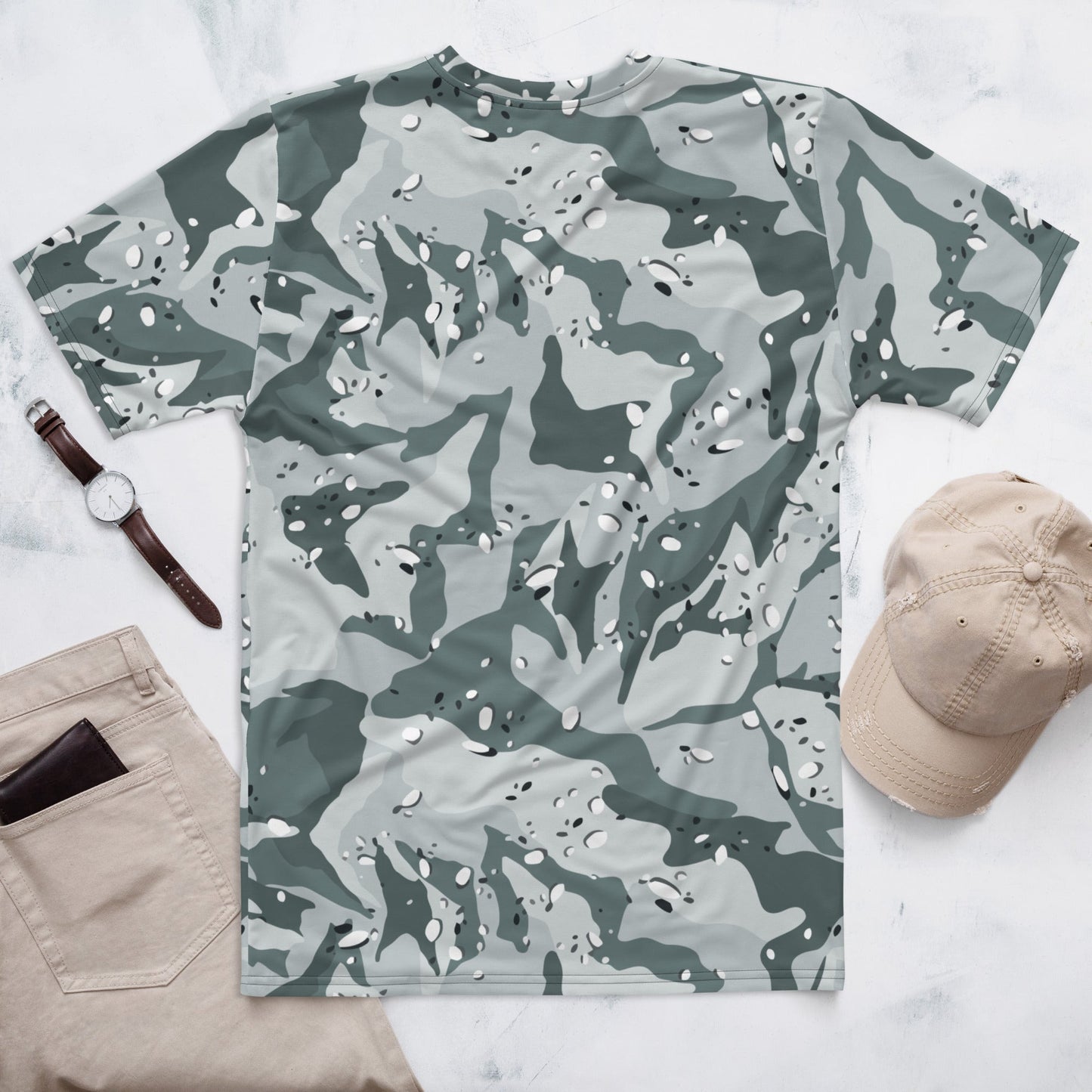 Chocolate Chip Arctic CAMO Mens t shirt T Shirts