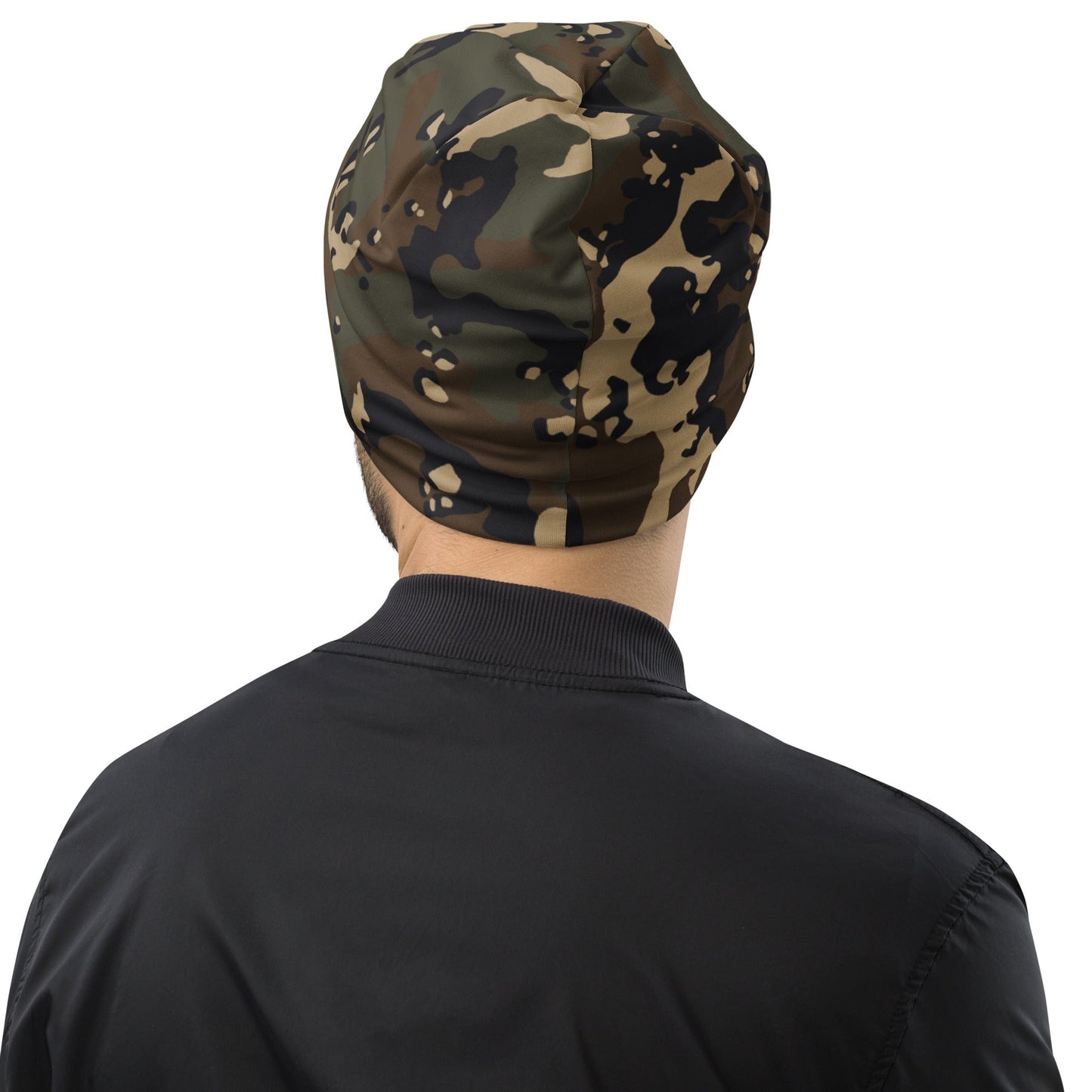 Chocolate Chip Woodland CAMO Beanie