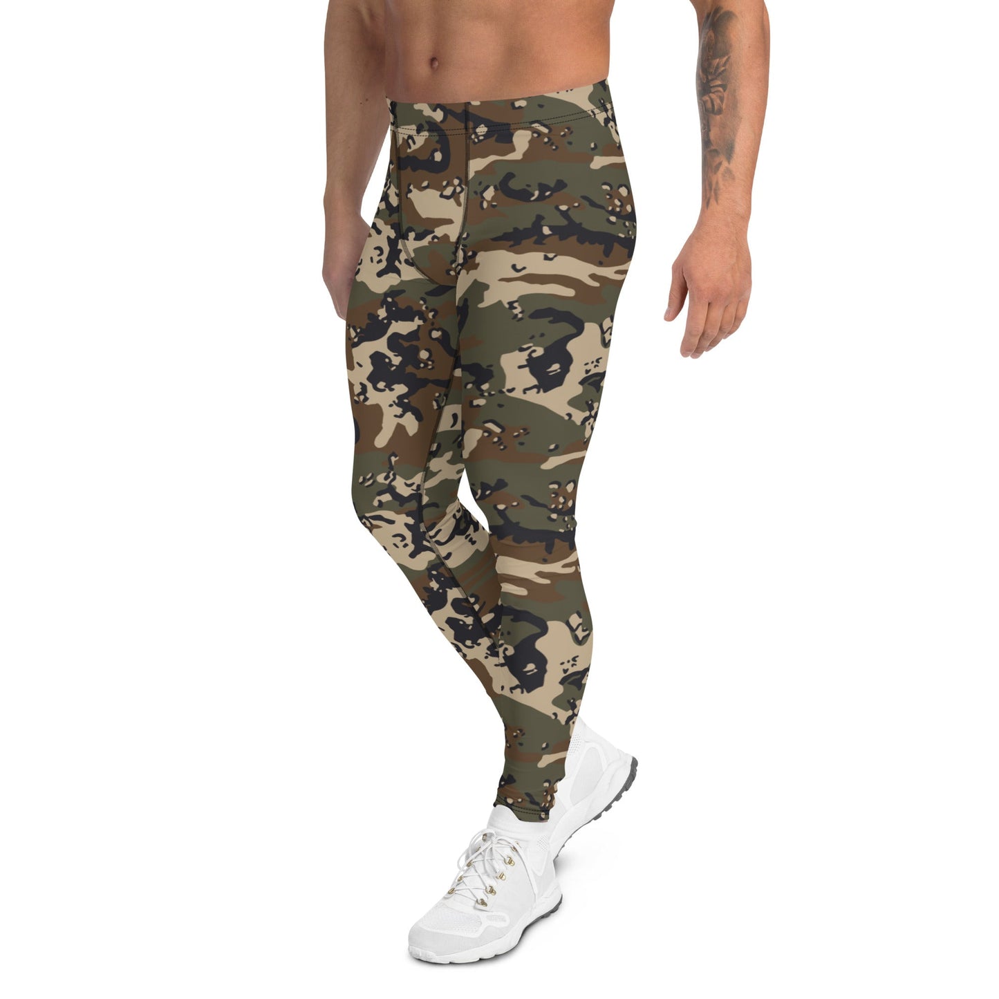 Chocolate Chip Woodland CAMO Mens Leggings