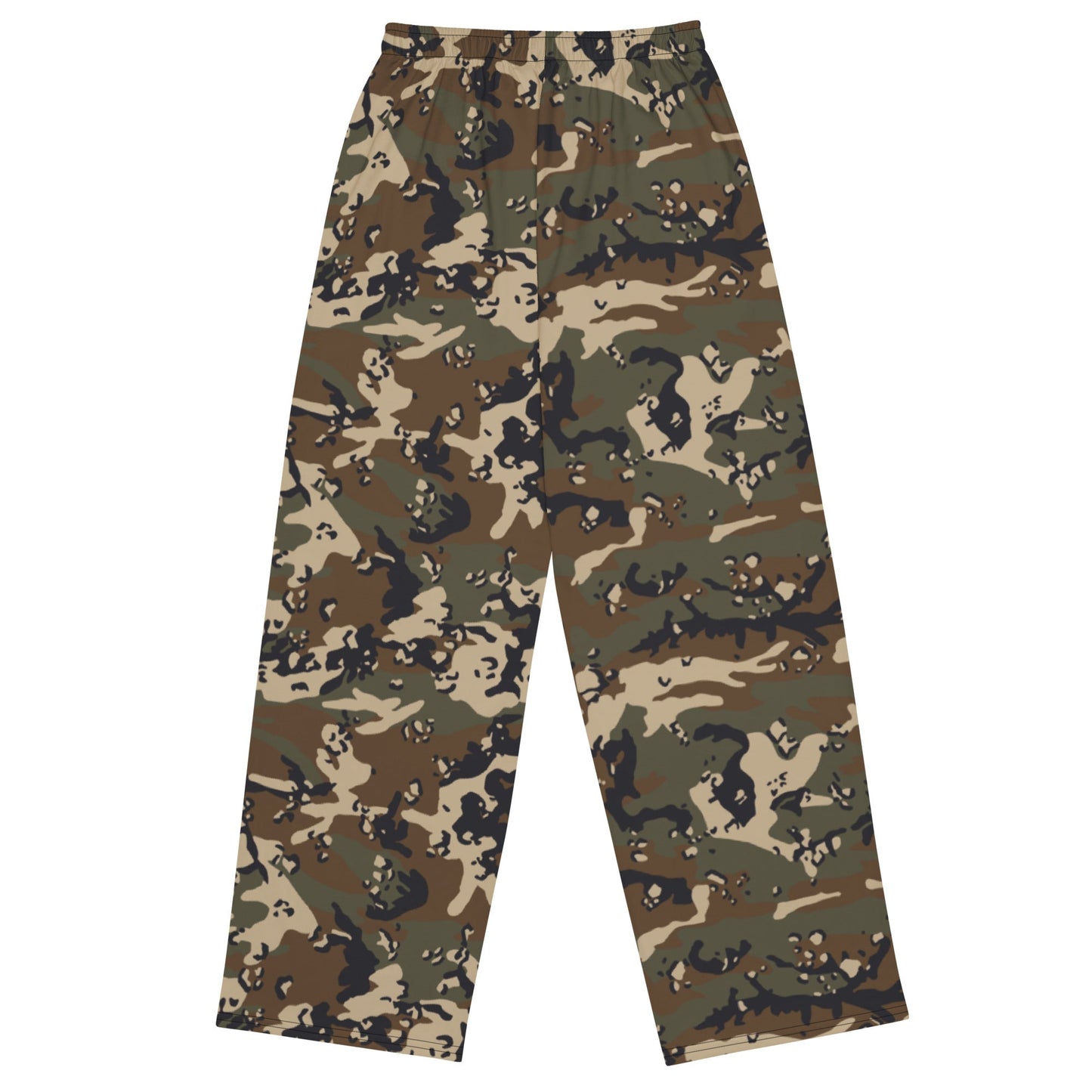 Chocolate Chip Woodland CAMO Unisex Wide-Leg Leisure Pants