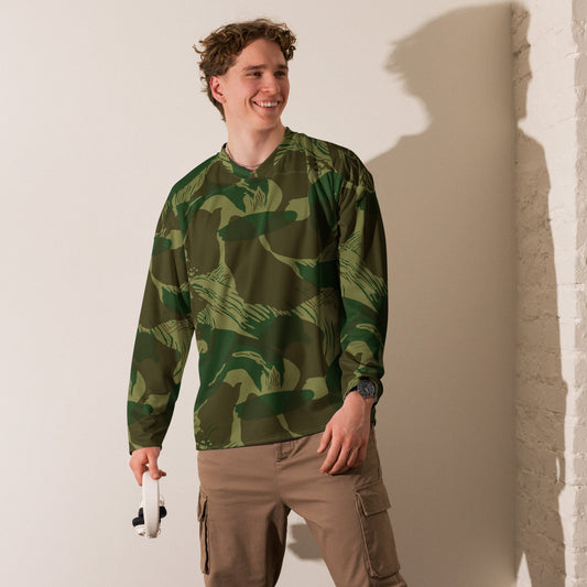 Congo Brushstroke CAMO hockey fan jersey Hockey Jerseys