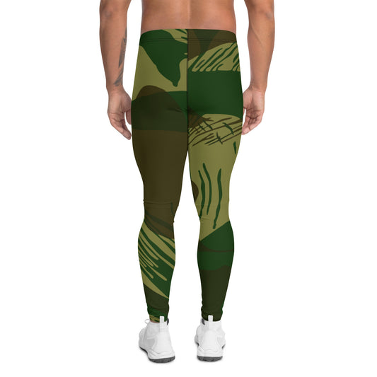 Congo Brushstroke CAMO Mens Leggings
