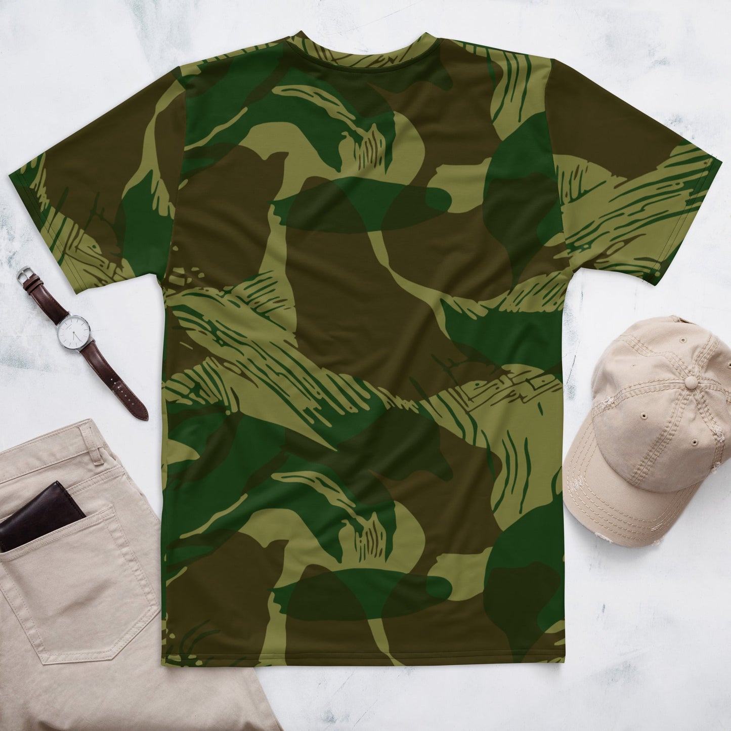Congo Brushstroke CAMO Mens t-shirt - T-Shirts