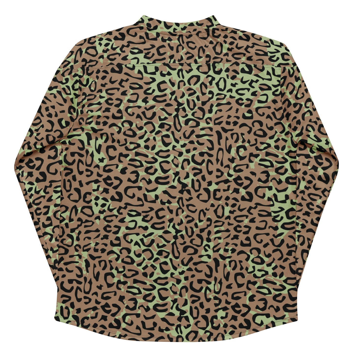Congo (Zaire) Leopard Spot CAMO hockey fan jersey - Hockey Jerseys