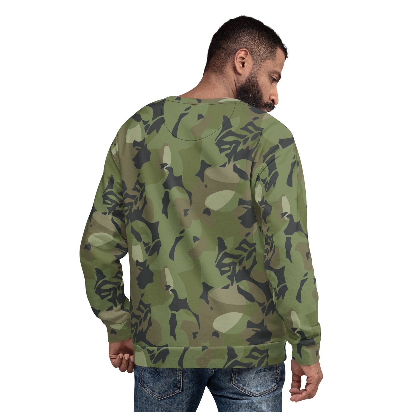 Cuban Elm Leaf Special Troops CAMO Unisex Sweatshirt - Sweatshirts