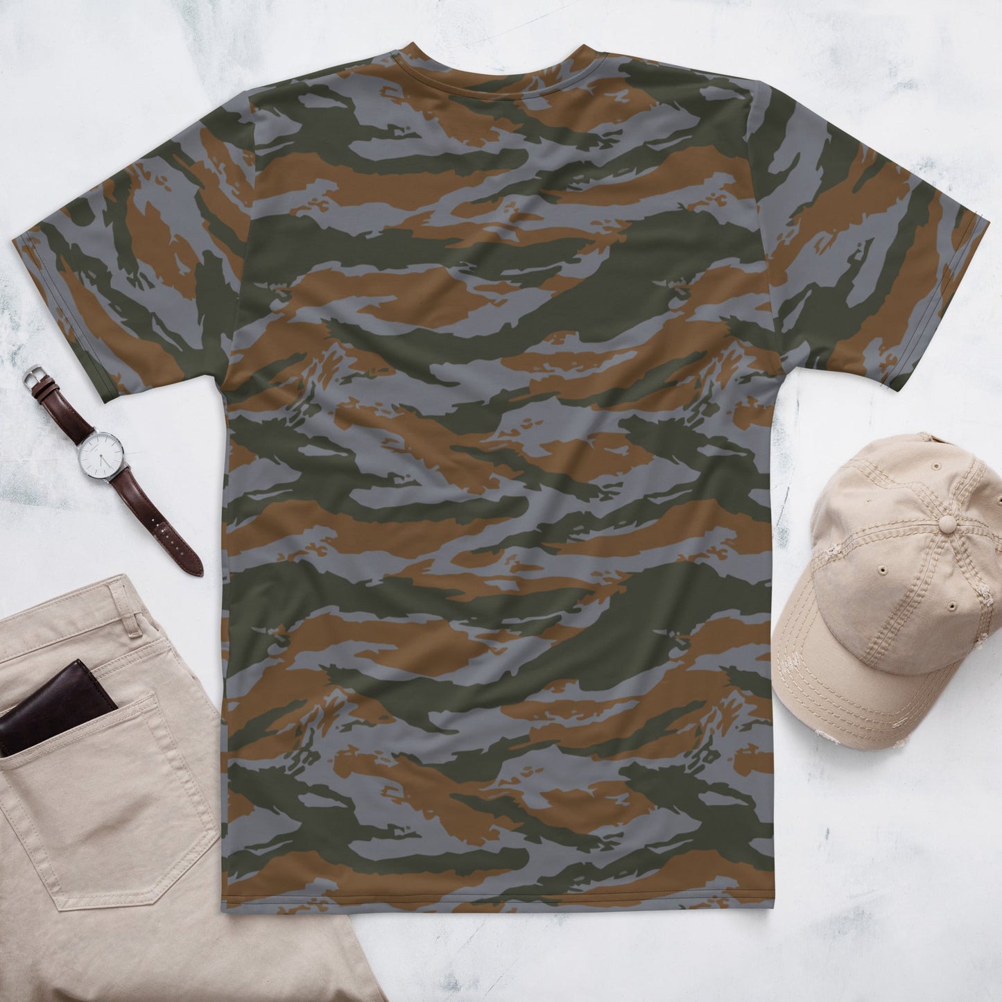 Cuban Lizard CAMO Mens t-shirt - T-Shirts