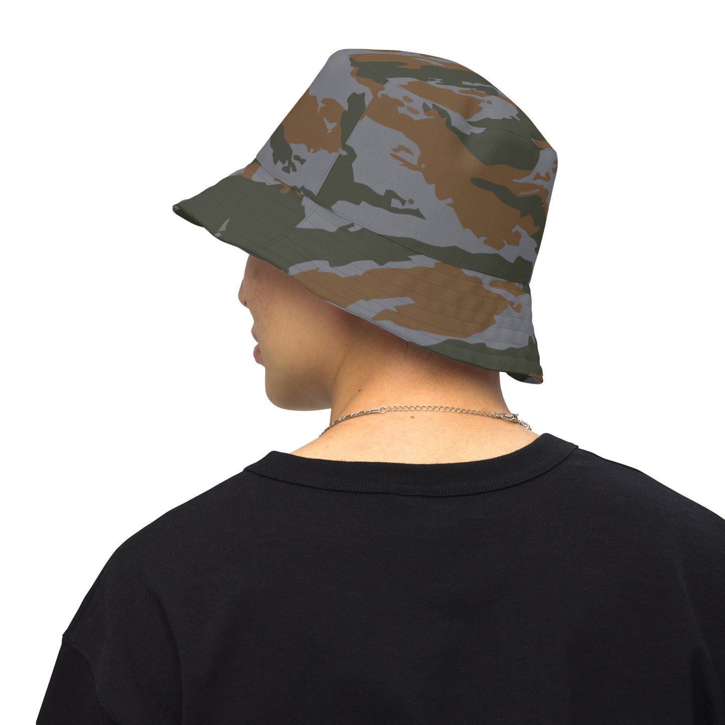 Cuban Lizard CAMO Reversible bucket hat - Bucket Hats