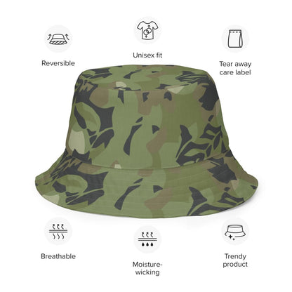 Cuban Special Troops Elm Leaf CAMO Reversible bucket hat