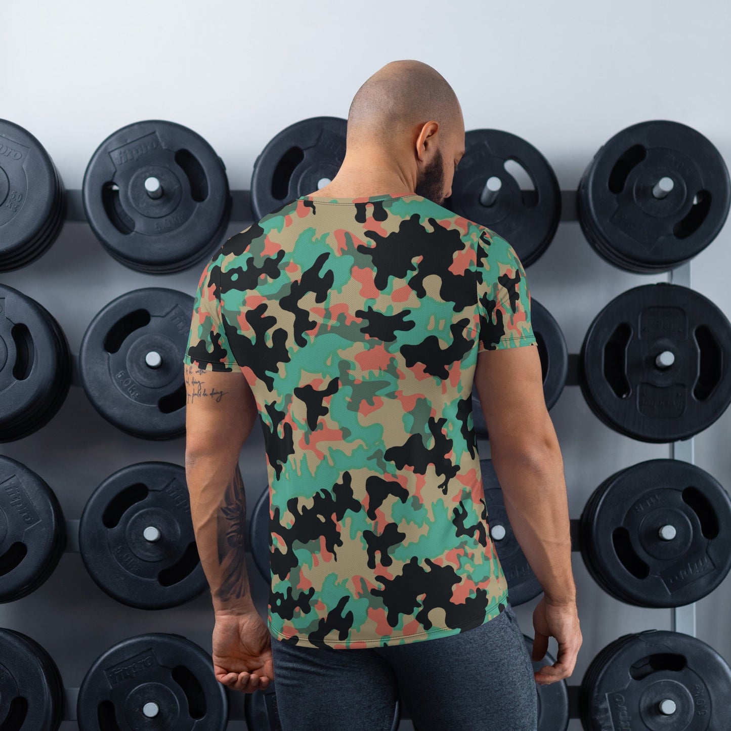 Czech Duby CAMO Mens Athletic T-shirt - T-Shirts