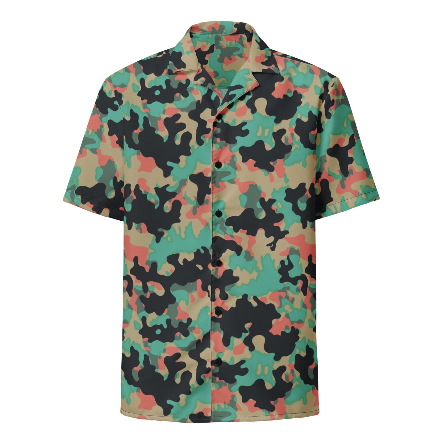 Czech Duby CAMO Unisex Short-Sleeve Button Shirt