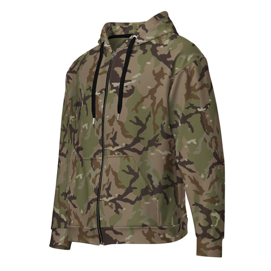 Czech Multi terrain MAD21 CAMO Unisex zip hoodie Zip Hoodies