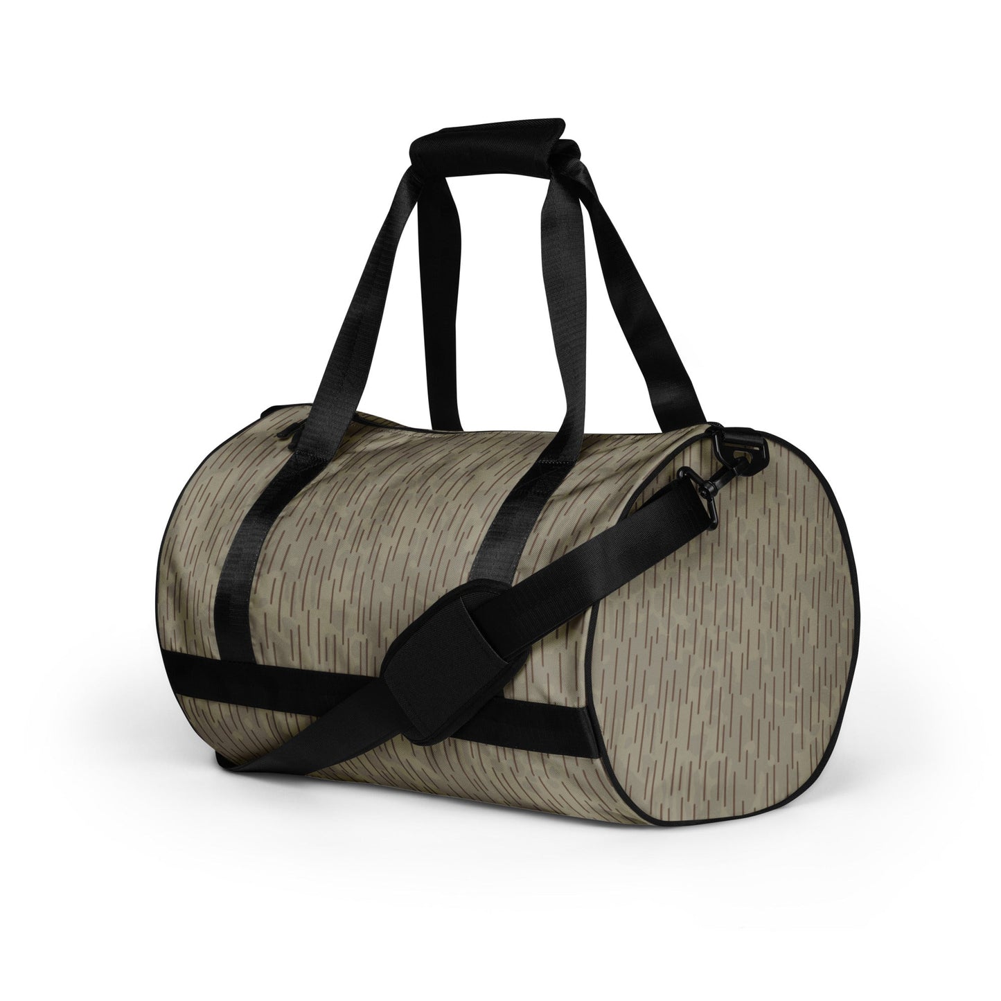 Czech Needles and Clouds Rainstripe Brown CAMO gym bag - Gym Bags