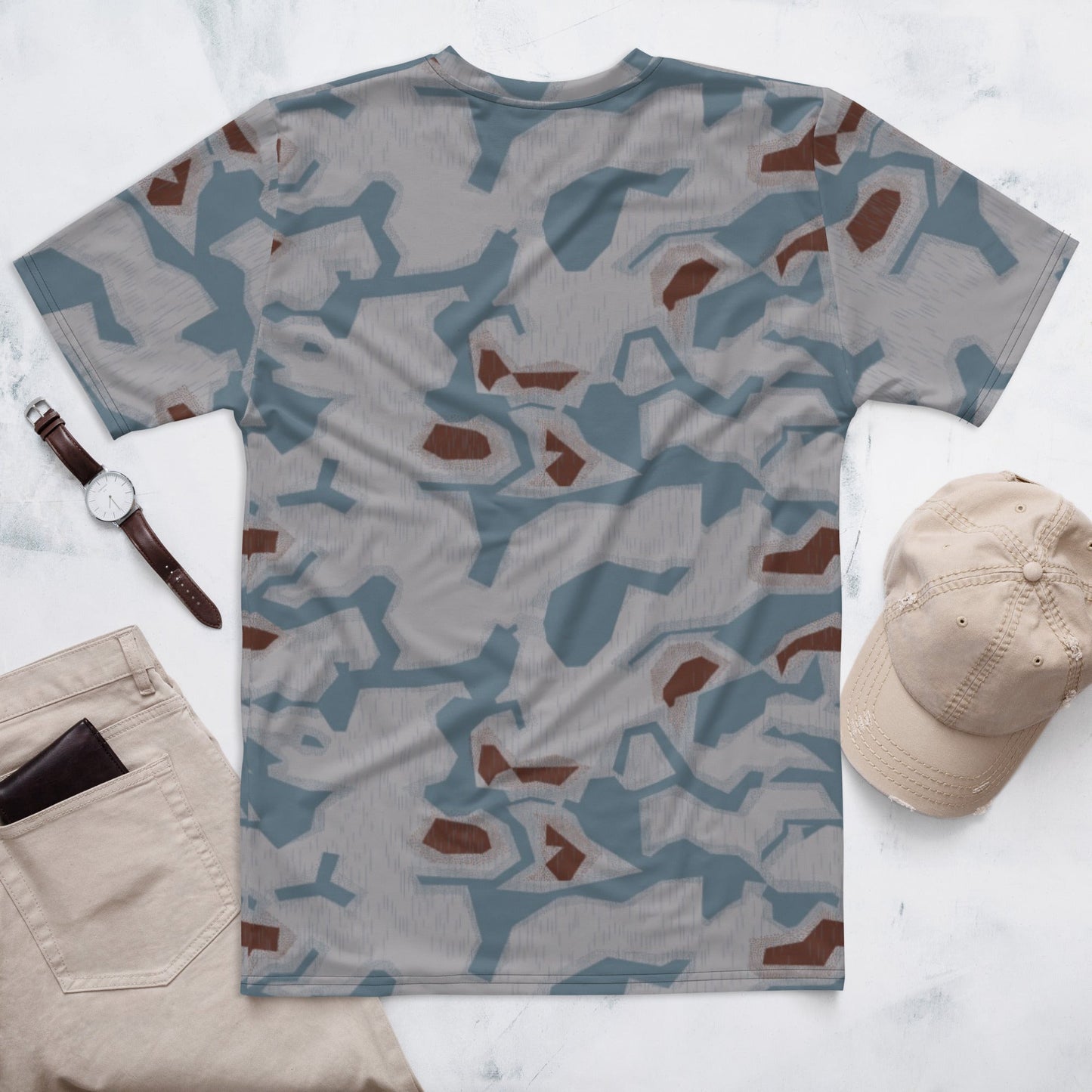 Czech Sumpfmuster Bahnak CAMO Mens t-shirt - T-Shirts