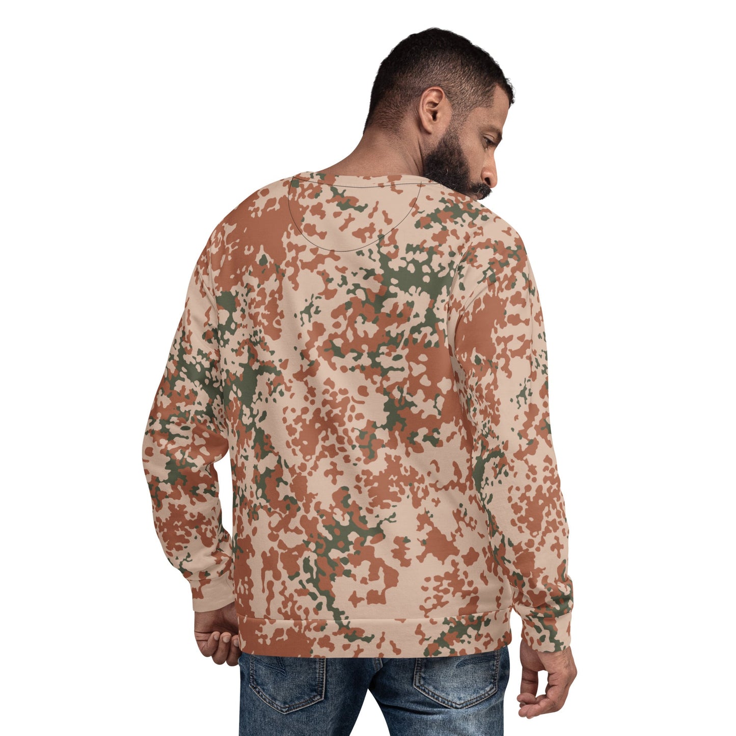 Danish Flecktarn Desert CAMO Unisex Sweatshirt - Sweatshirts