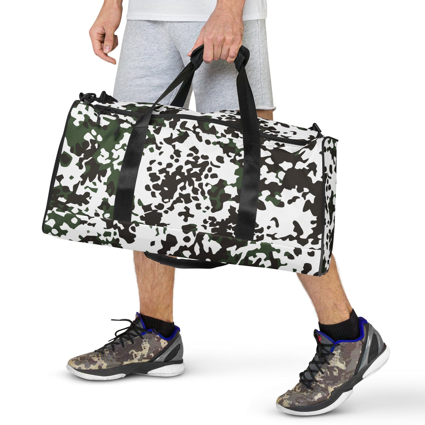 Danish Flecktarn Snow CAMO Duffle Bag