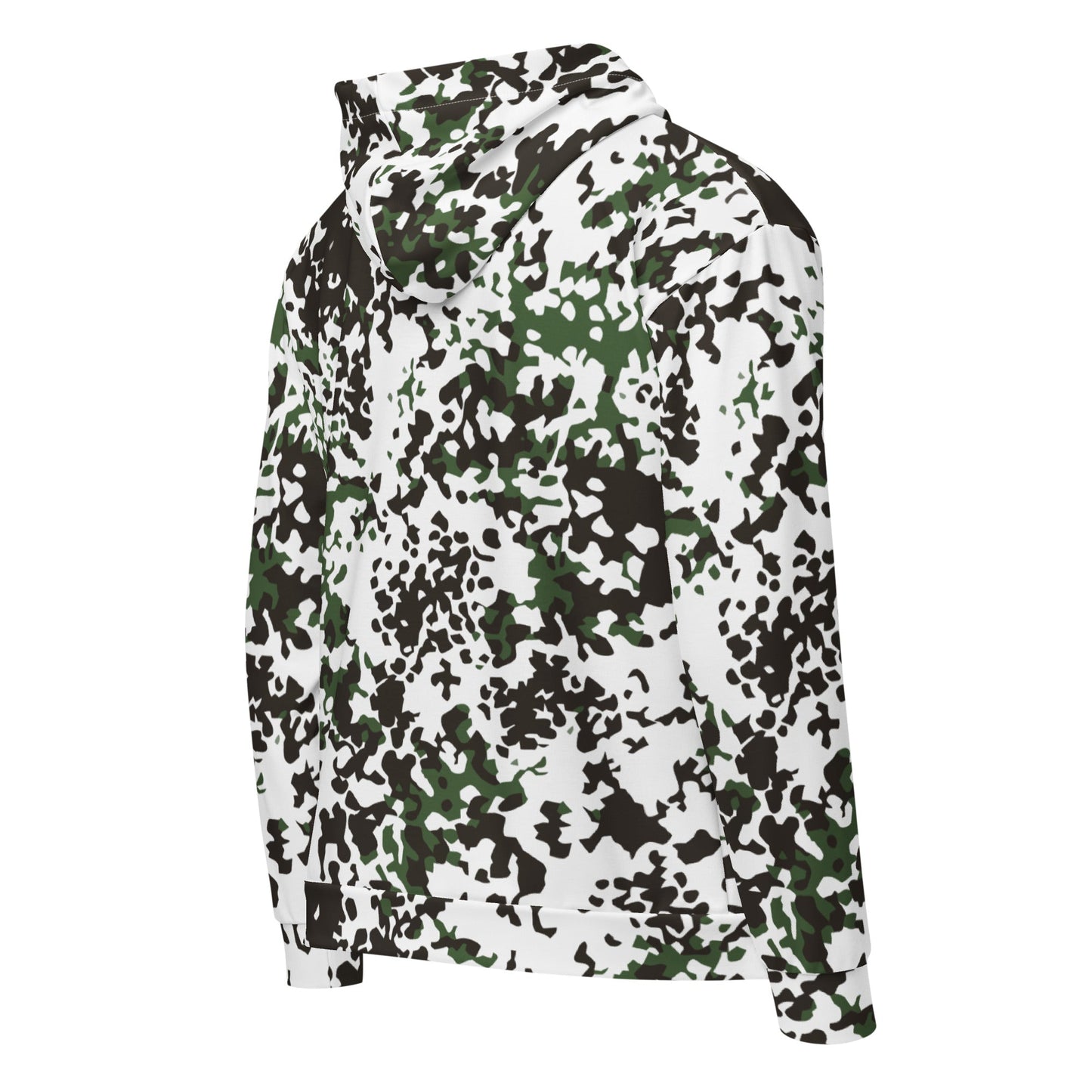 Danish Flecktarn Snow CAMO Unisex zip hoodie Zip Hoodies
