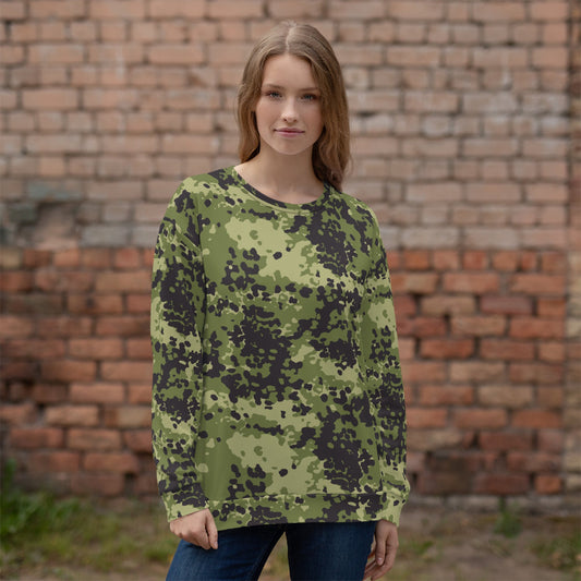 Danish Flecktarn Woodland CAMO Unisex Sweatshirt - Sweatshirts