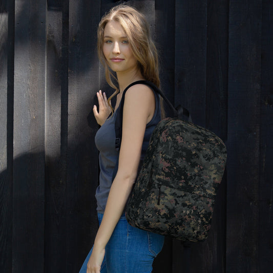 Digital Black Night Rust CAMO Backpack