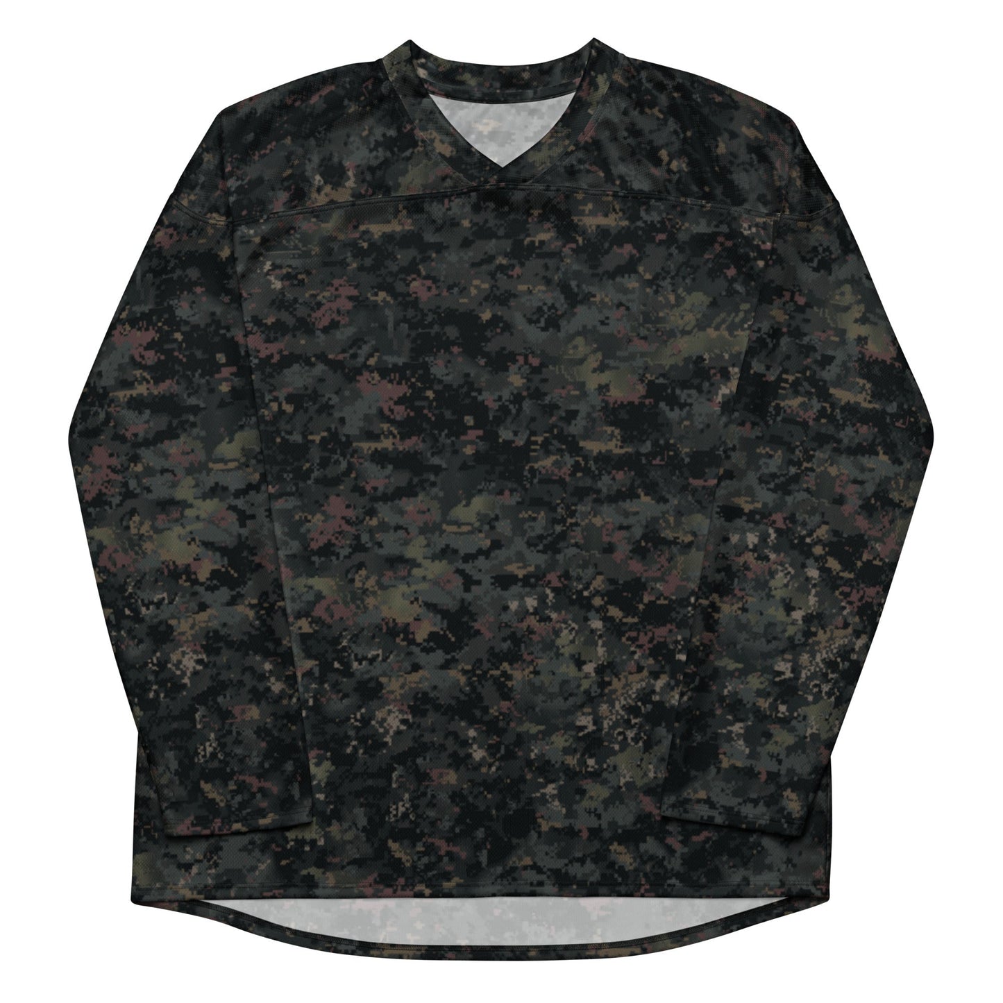 Digital Black Night Rust CAMO Unisex Hockey Fan Jersey