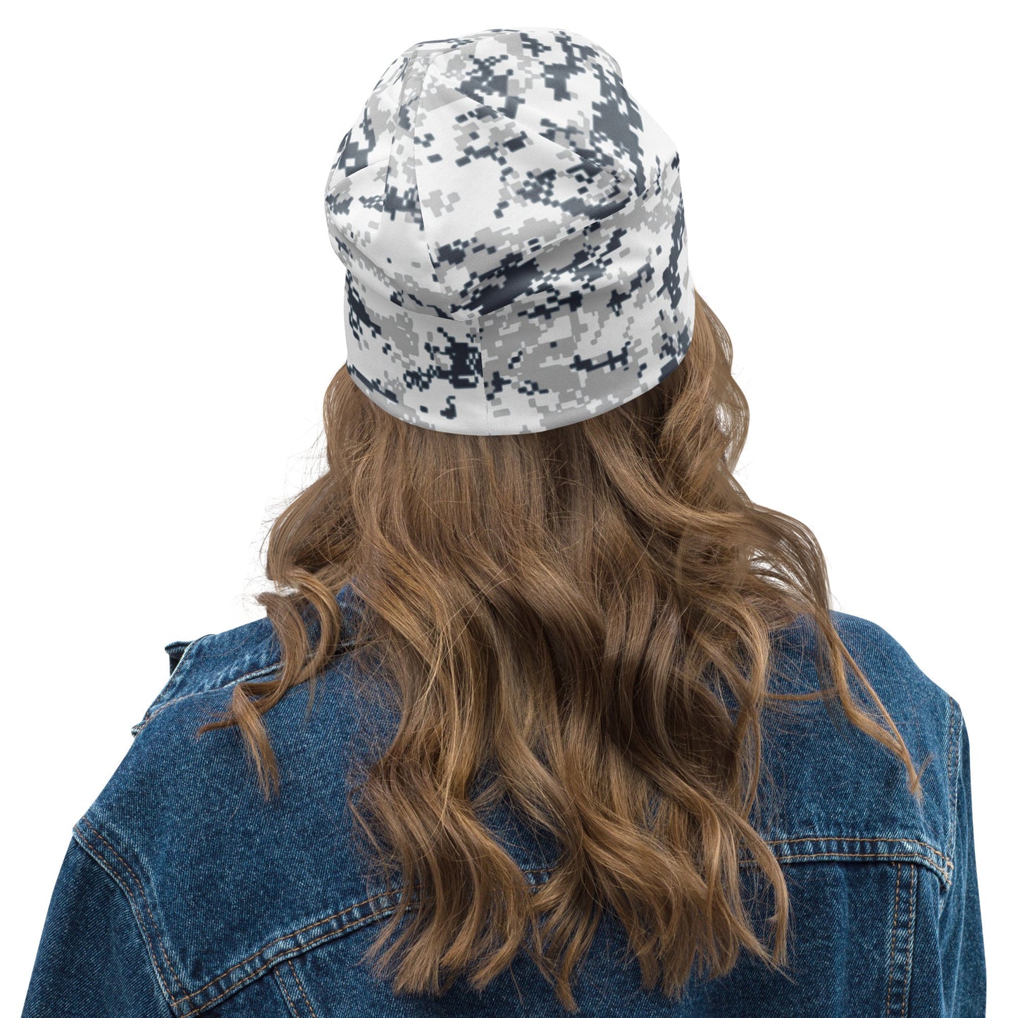 Digital Snow CAMO Beanie