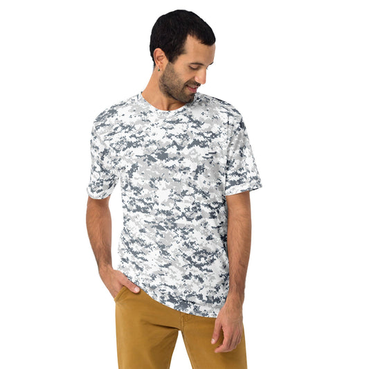 Digital Snow CAMO Mens t-shirt - T-Shirts