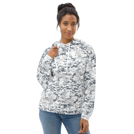 Digital Snow CAMO Unisex Hoodie - Hoodies