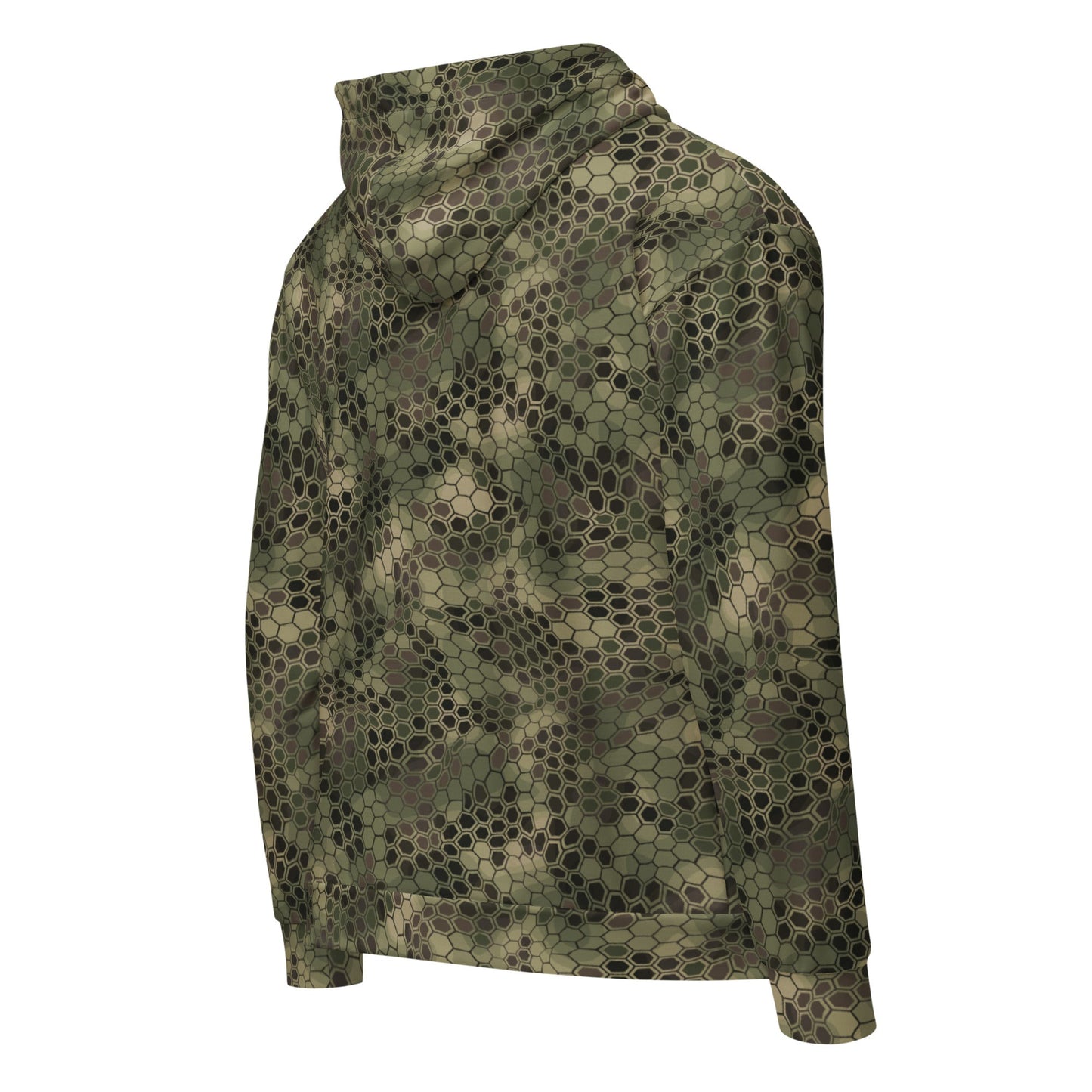 Dragon Skin Multi-terrain CAMO Unisex zip hoodie - Zip Hoodies