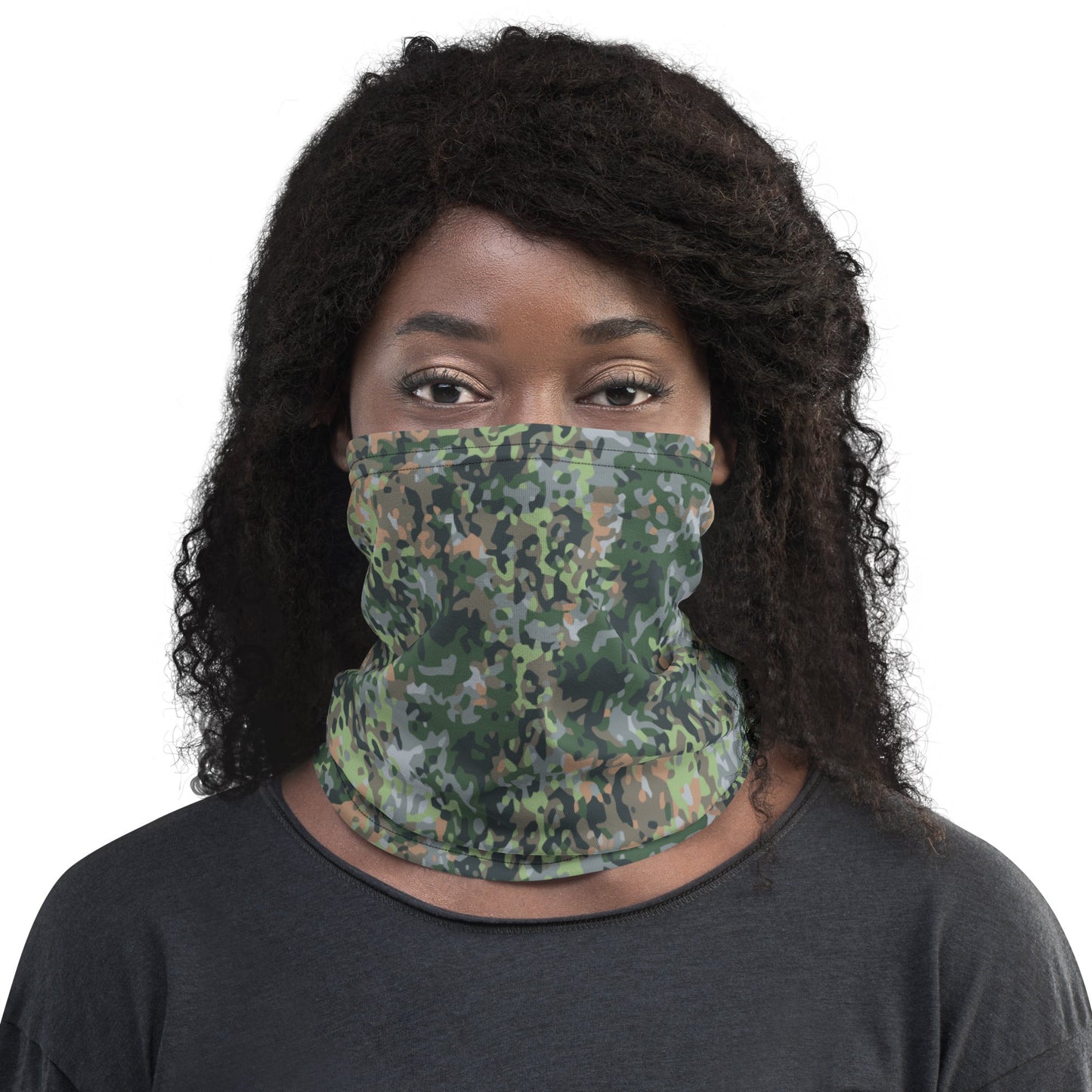 Dutch Fractal Green CAMO Neck Gaiter Gaiters