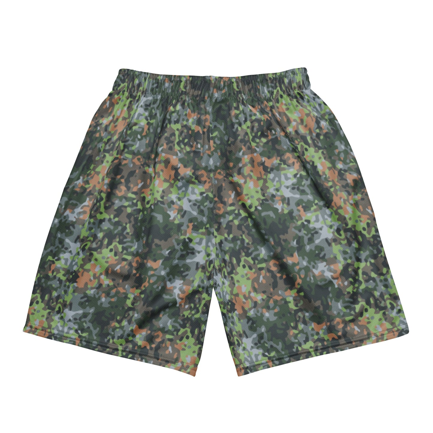 Dutch Fractal Green CAMO Unisex mesh shorts - Mesh Shorts