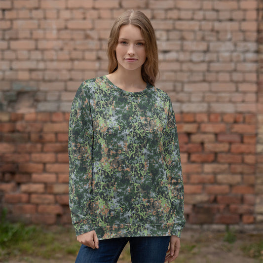 Dutch Fractal Green CAMO Unisex Sweatshirt - Sweatshirts