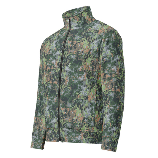 Dutch Fractal Green CAMO Unisex track jacket - Track Jackets