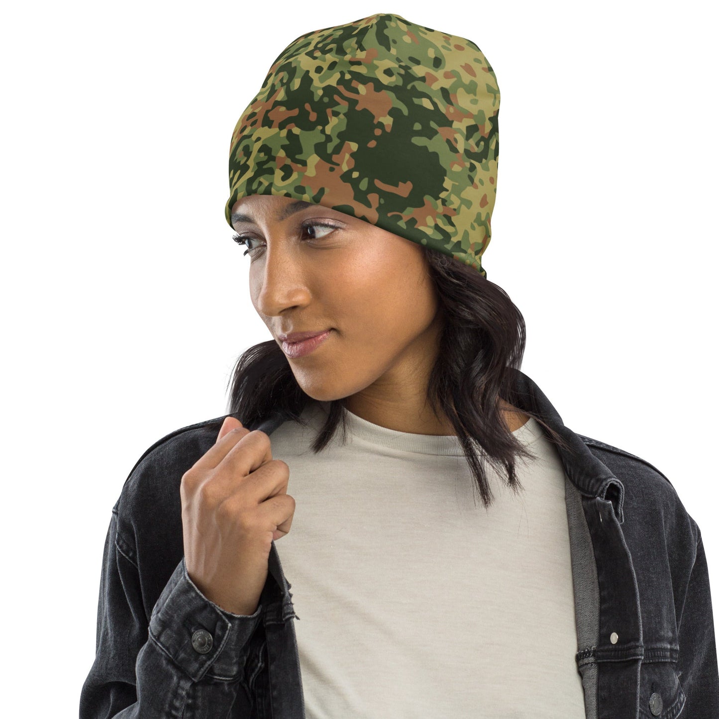 Dutch Fractal Multitone CAMO Beanie - Beanies