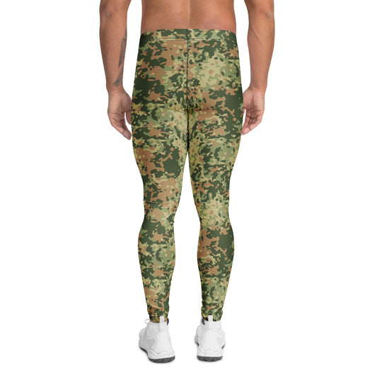 Dutch Fractal Multitone CAMO Mens Leggings