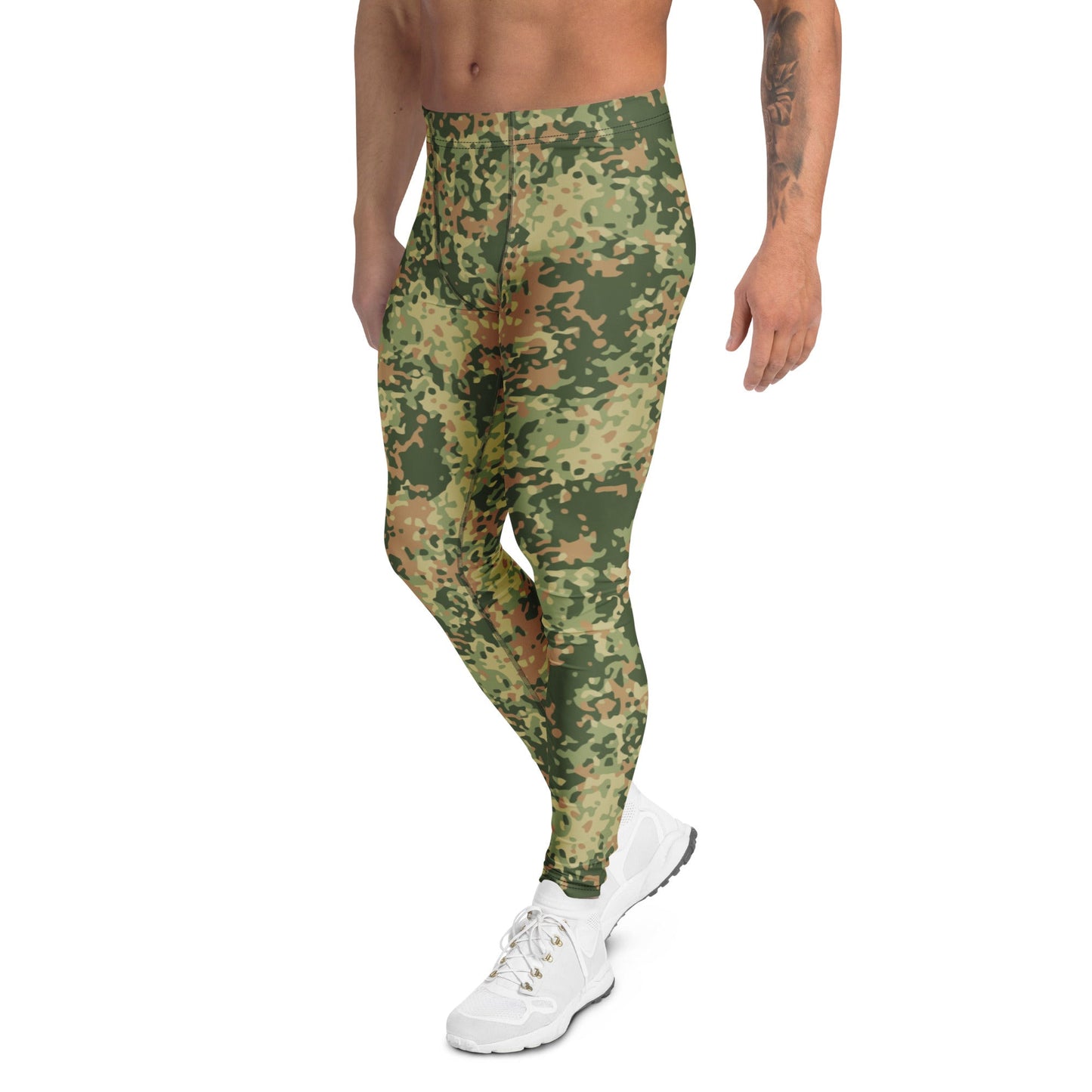 Dutch Fractal Multitone CAMO Mens Leggings