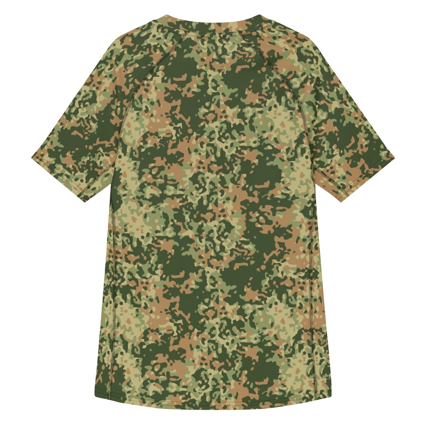 Dutch Fractal Multitone CAMO short-sleeve mens rash guard