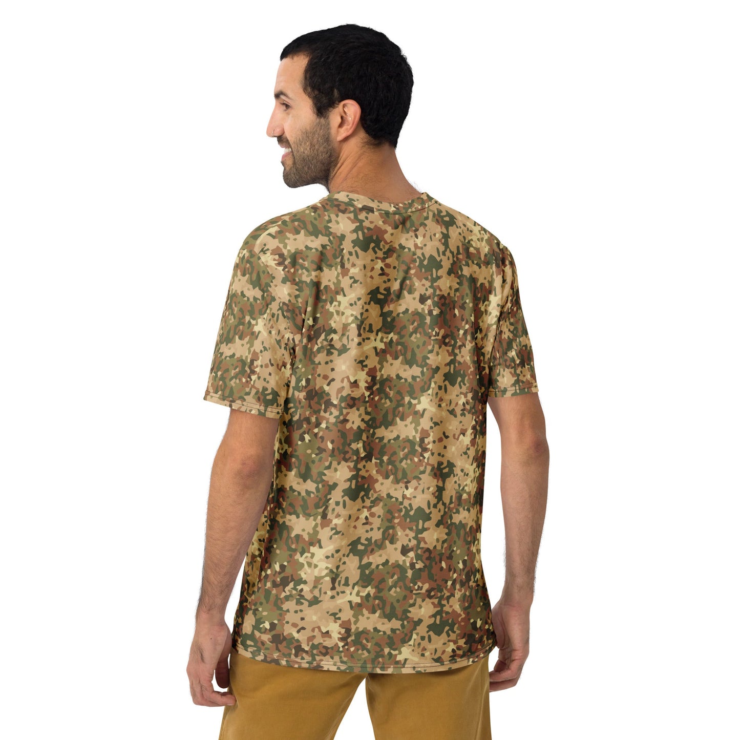 Dutch Fractal Tan CAMO Mens t-shirt - T-Shirts