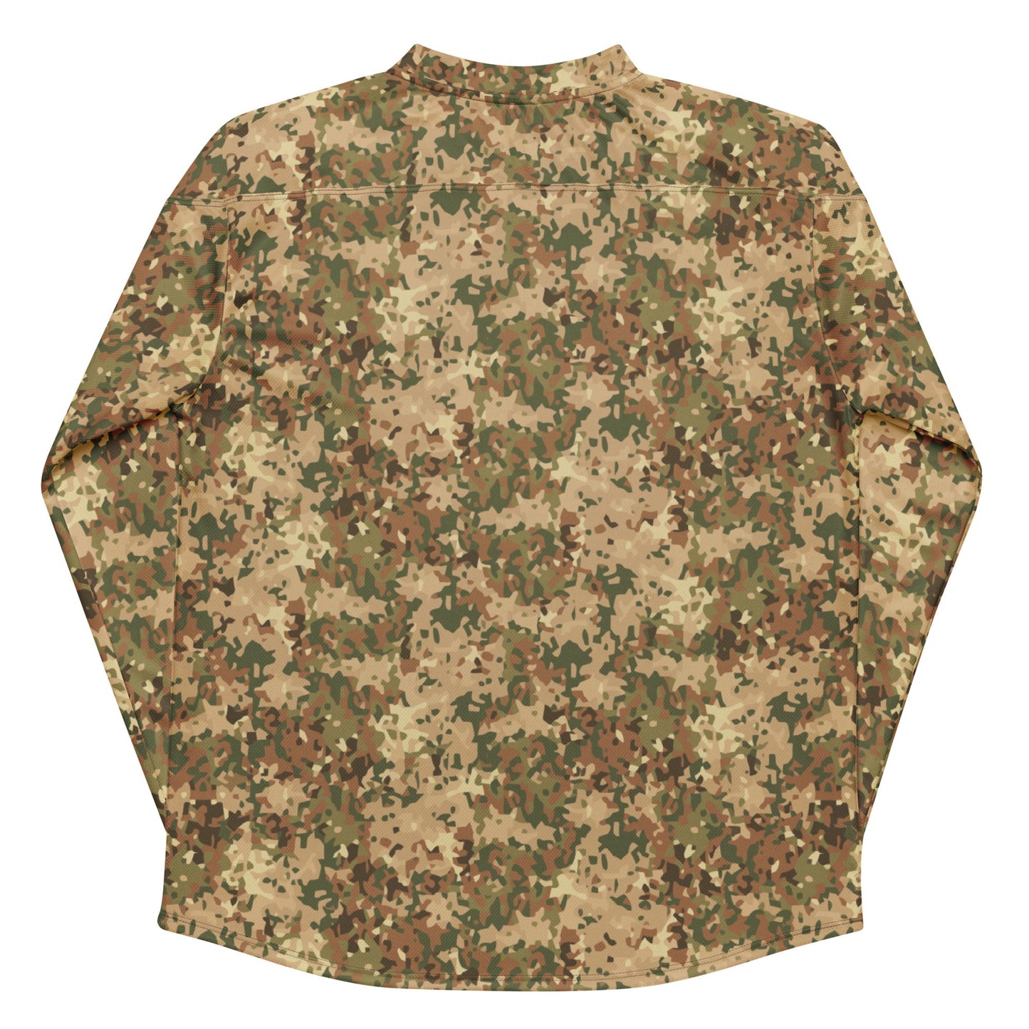 Dutch Fractal Tan CAMO hockey fan jersey - Hockey Jerseys