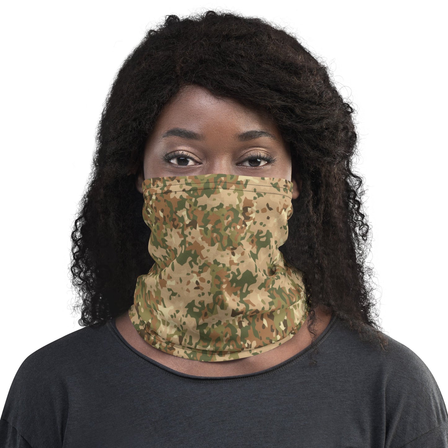 Dutch Fractal Tan CAMO Neck Gaiter Gaiters