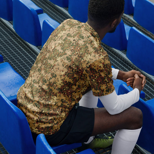 Dutch Fractal Tan CAMO unisex sports jersey - Sports Jerseys